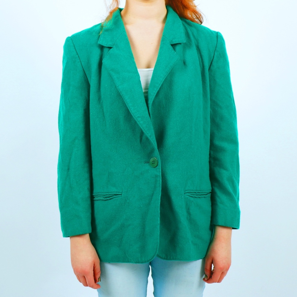 1980s Vintage Miss Pendleton Virgin Wool Jacket